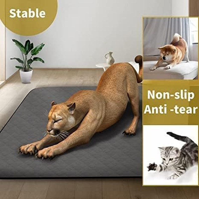 Washable Puppy Dog Pee Pad, 2Pack 34″ X52″ Waterproof Whelping Training Pet Mat