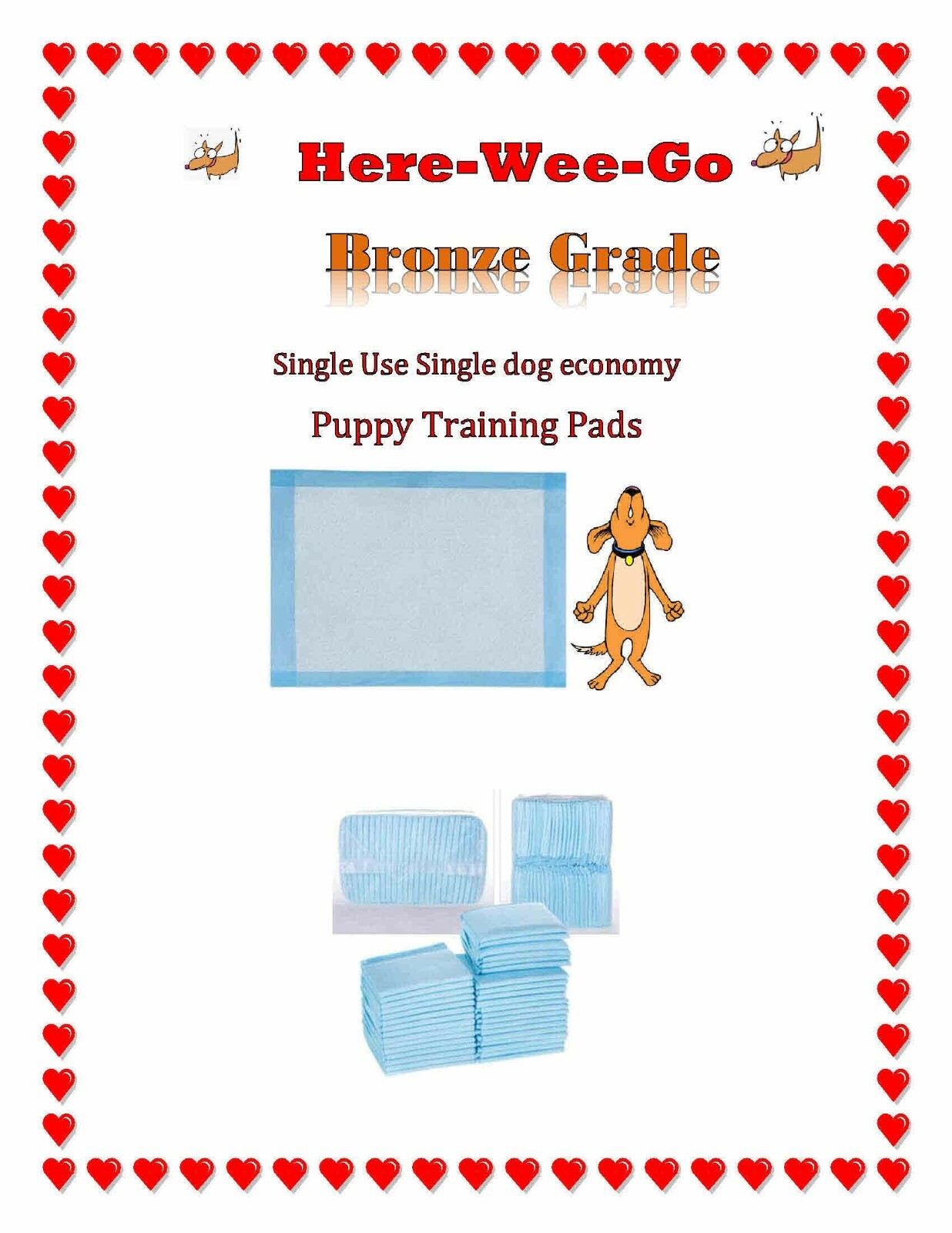 17×24″ Lightweight Puppy Training Pads for Tiny Breeds 3-Layers CHEAP! SAMPLES
