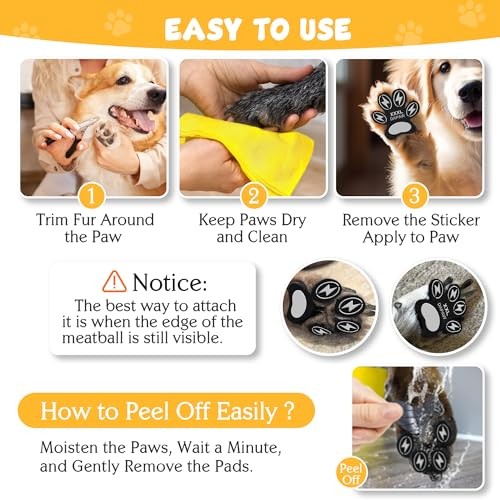 Dapaw Anti-Slip Dog Paw Pads for Senior Dogs M 20pc