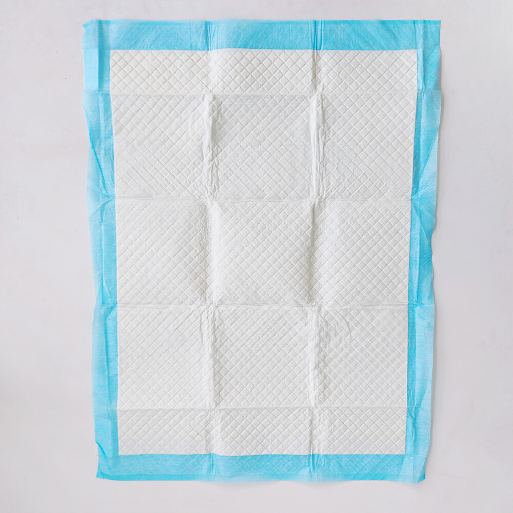 50 Pieces 5 Layers High Quality Dog Pee Pads with Sticker Leak-Proof Quick-Dry