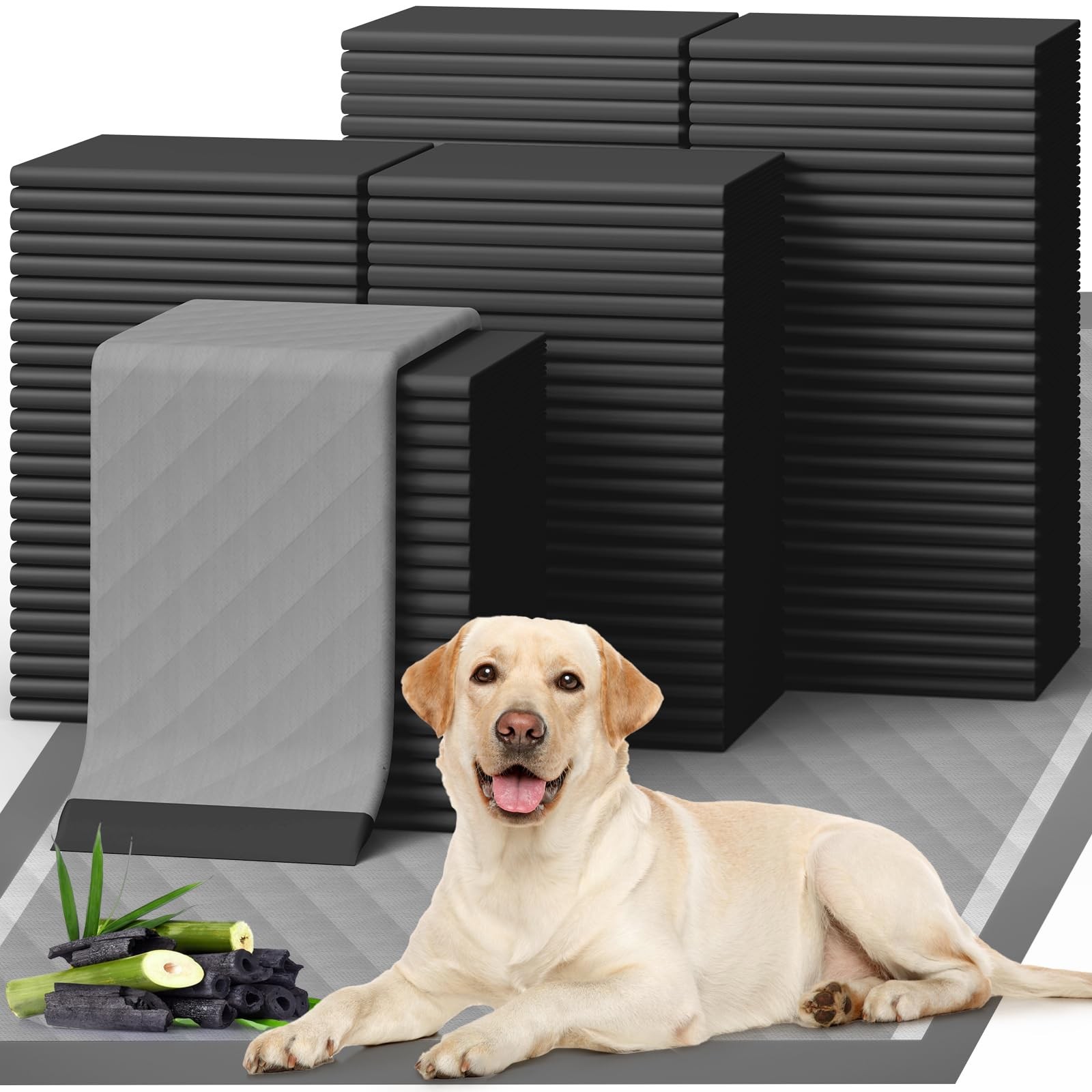 Powools 100Pack XLarge Puppy Pads 34” x 28” Pee Pads for Dogs Potty Traini…