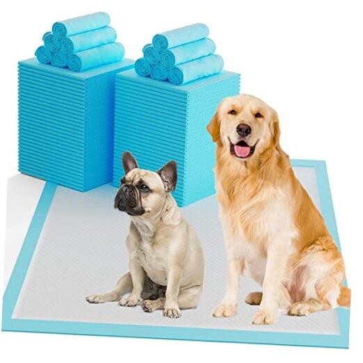 60 Count Dog Pee Pads Extra Large,32″X 36″Pet Training Pads,Disposable Pet