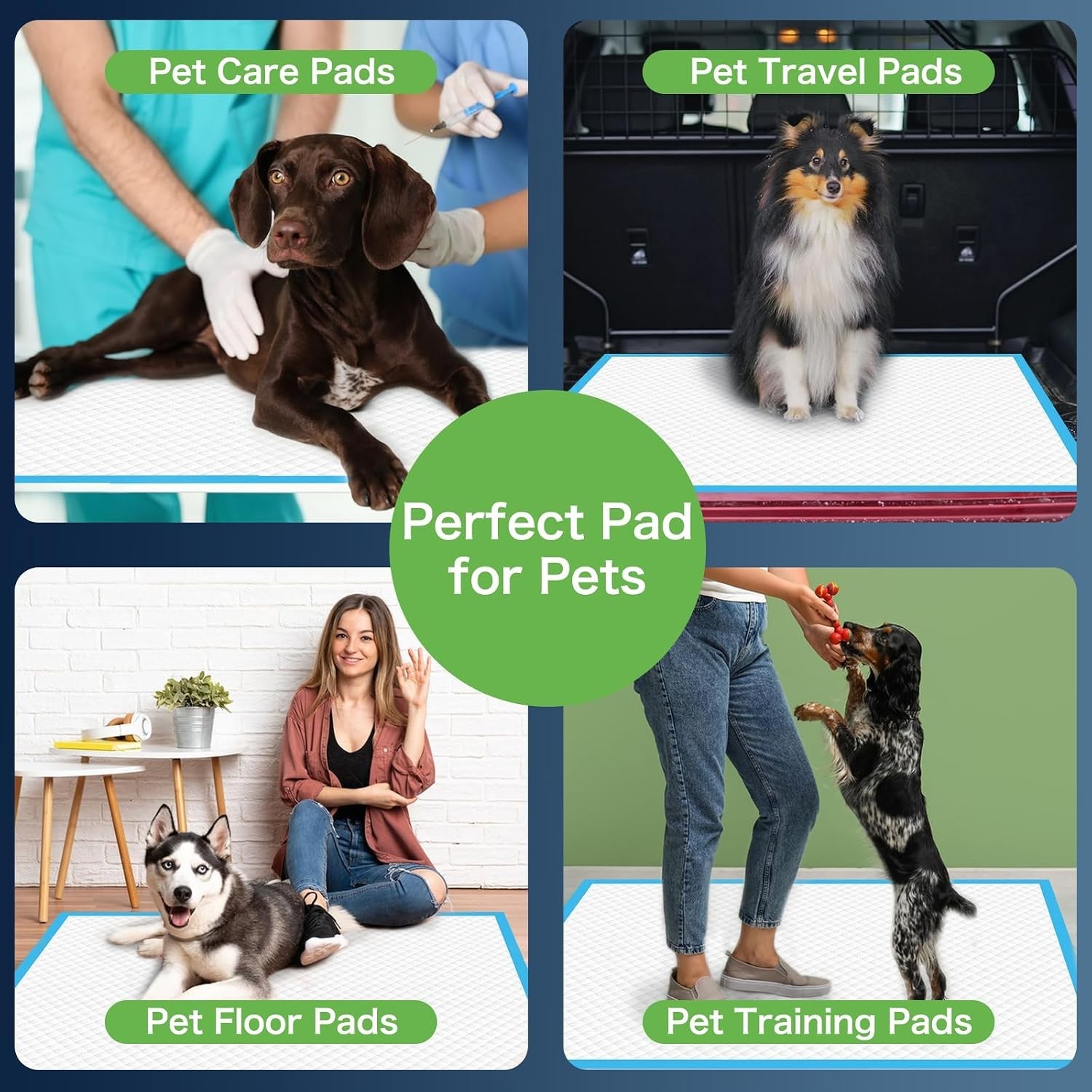 Disposable Pads 23×36 Inch, 100 Count for Bed, Floor & Pet | Disposable Under…