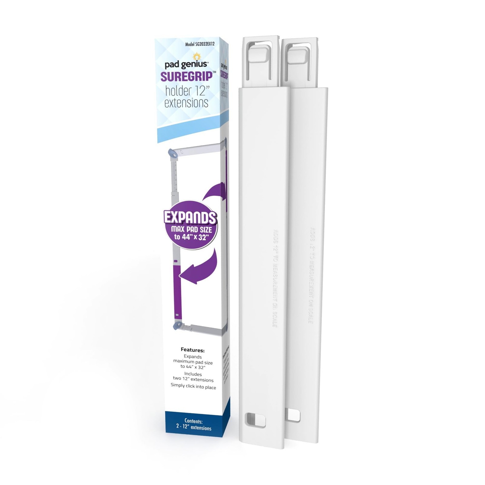 SureGrip Holder Extension Kit – Extends Holder Max Pad Size from 32″ x 32″ to…