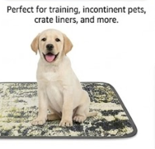 Reusable Pee Pads Washable Puppy Training Pads for Small & Large Dogs 18×24 inch