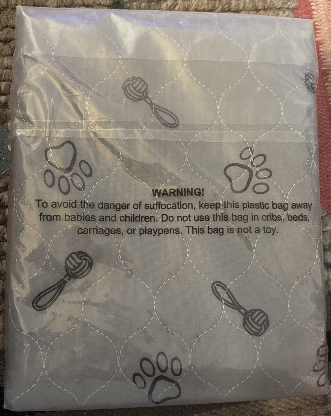Peepeego 2 Pack Washable Pee Pads for Dogs 36x36Inch, Waterproof Puppy Pads w
