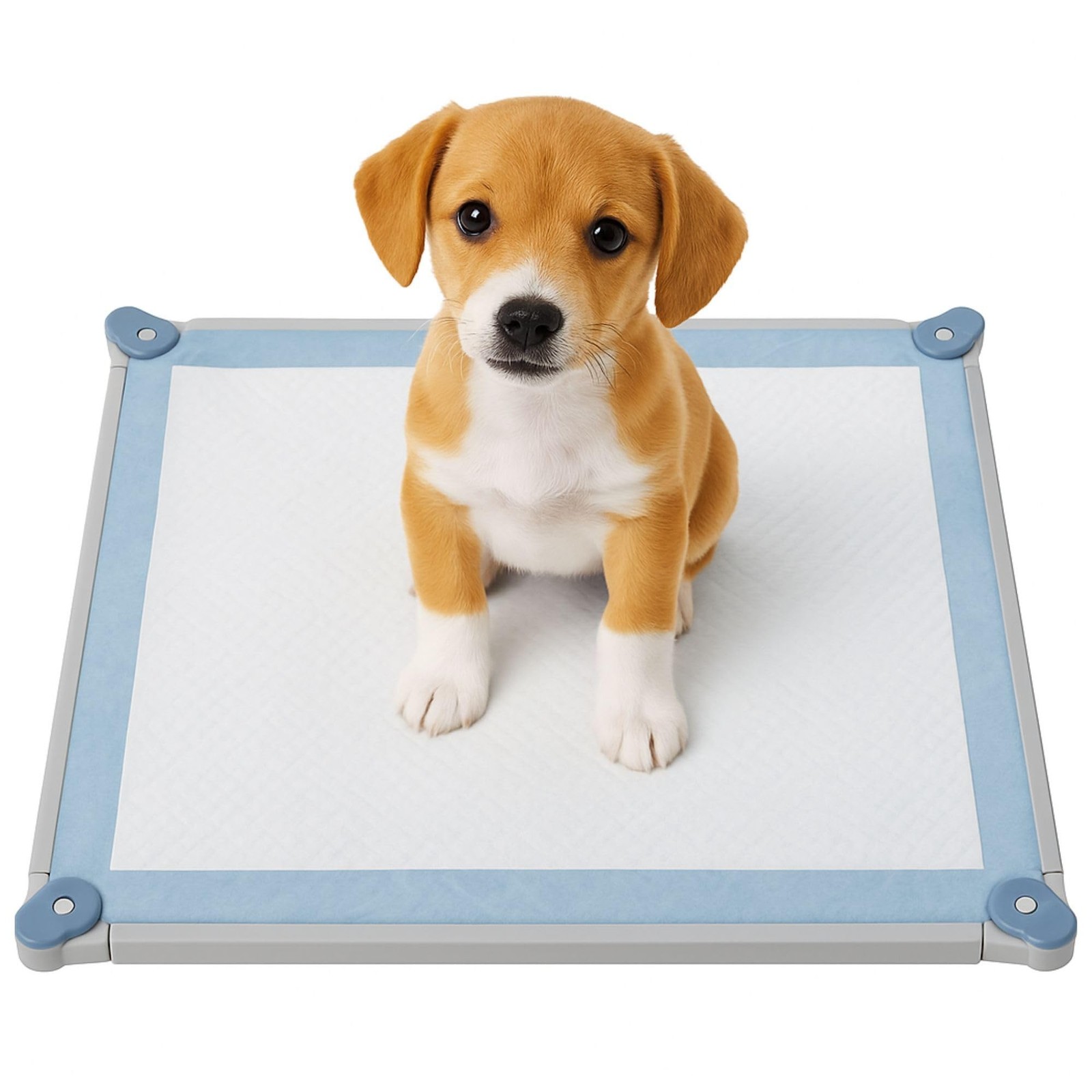 Patented SureGrip Pee Pad Holder | Fits All Common Sizes, Built-in Grips, Sec…