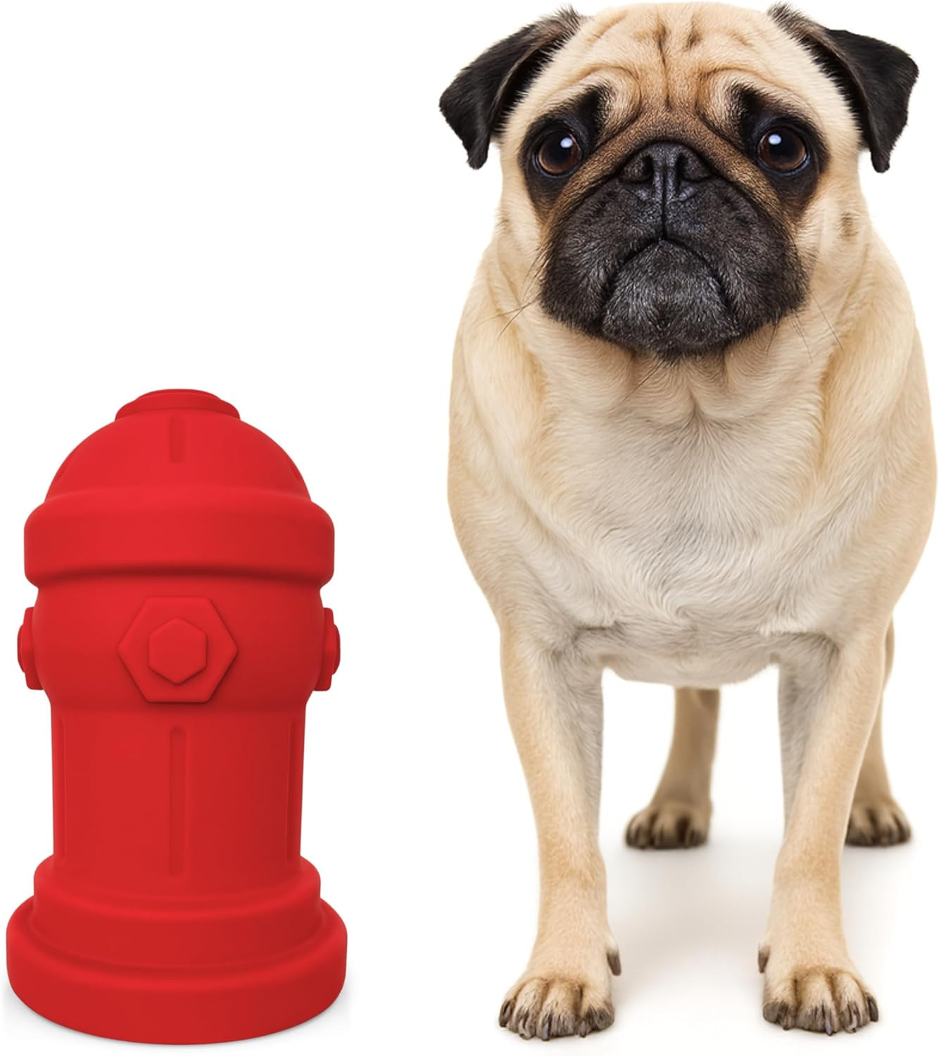 Small Dog Fire Hydrant 4X7 Silicone Soft Potty Training Aid for Small Breeds und