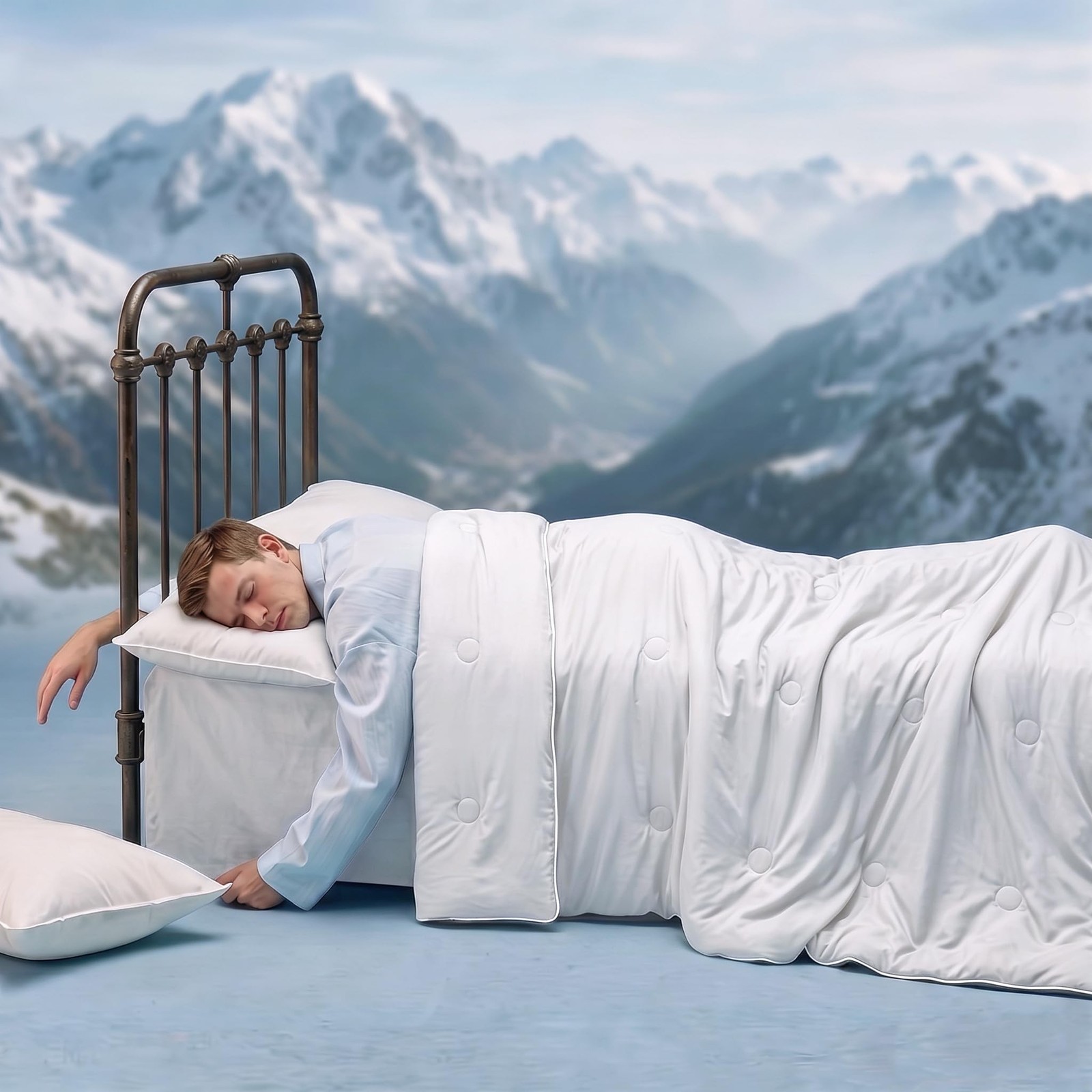 Cooling Comforter Full/Queen Size with Tencel™ Fill, Cooling Blankets for