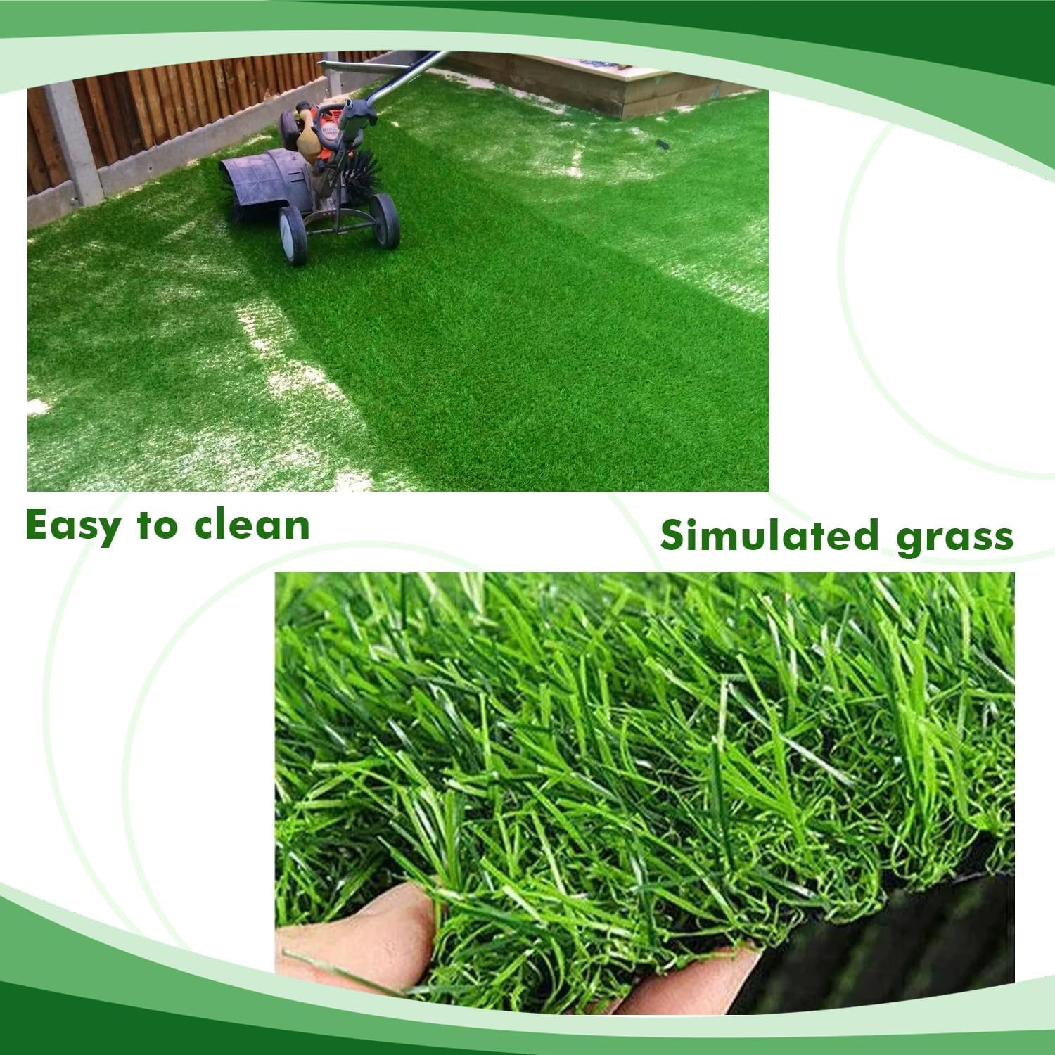 118.1 X 39.4 Inch (Pack of 1) Dog Grass Pad, Extra Large Artificial Grass Turf M