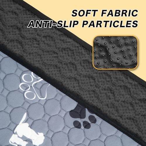 Extra Large Washable Dog Pee Pads 48″x48″, Reusable Waterproof Puppy Training Pa