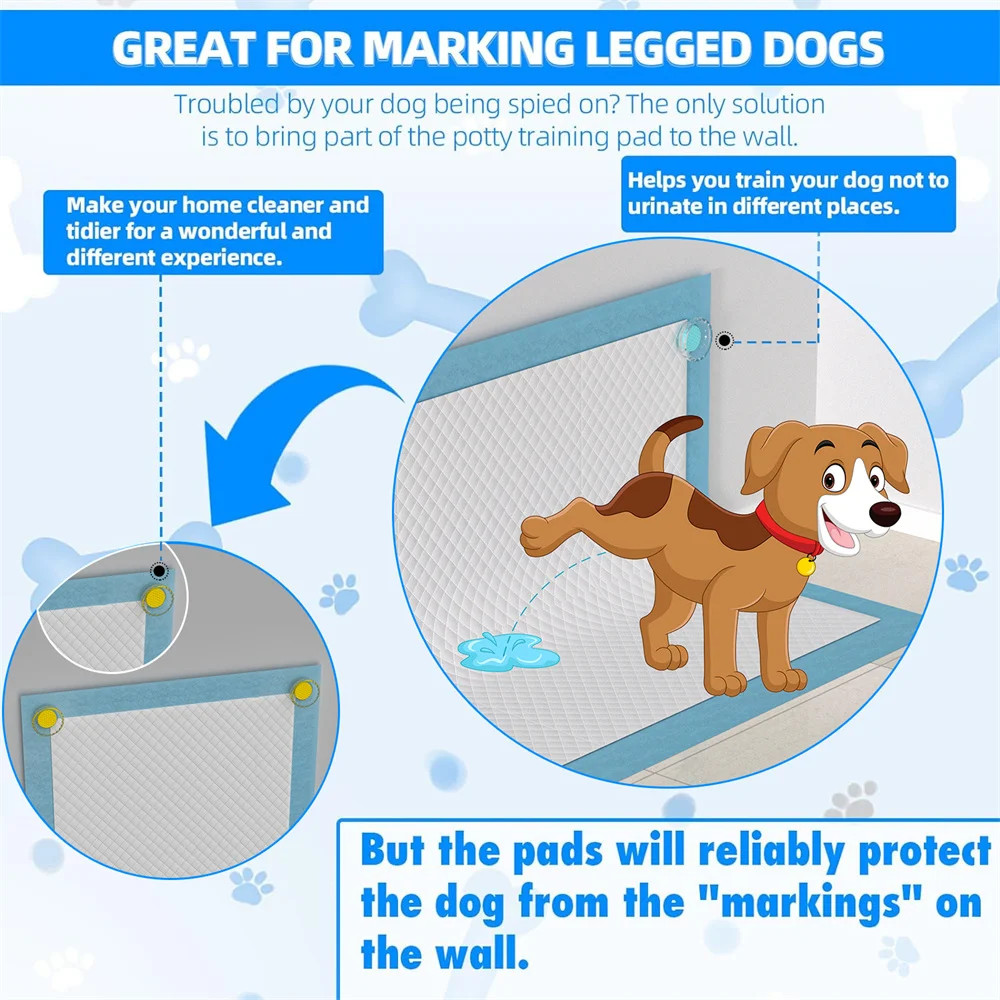 2 dog urine pad magnetic fixators, pet urine pad fixing buckles, portable fixato
