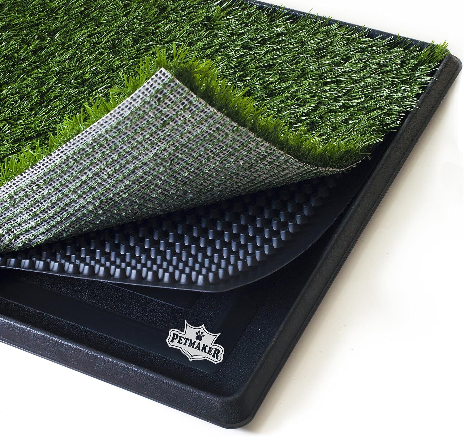 Artificial Grass Puppy Pee Pad For Dogs And Small Pets – 16X20 Reusable 3-Layer