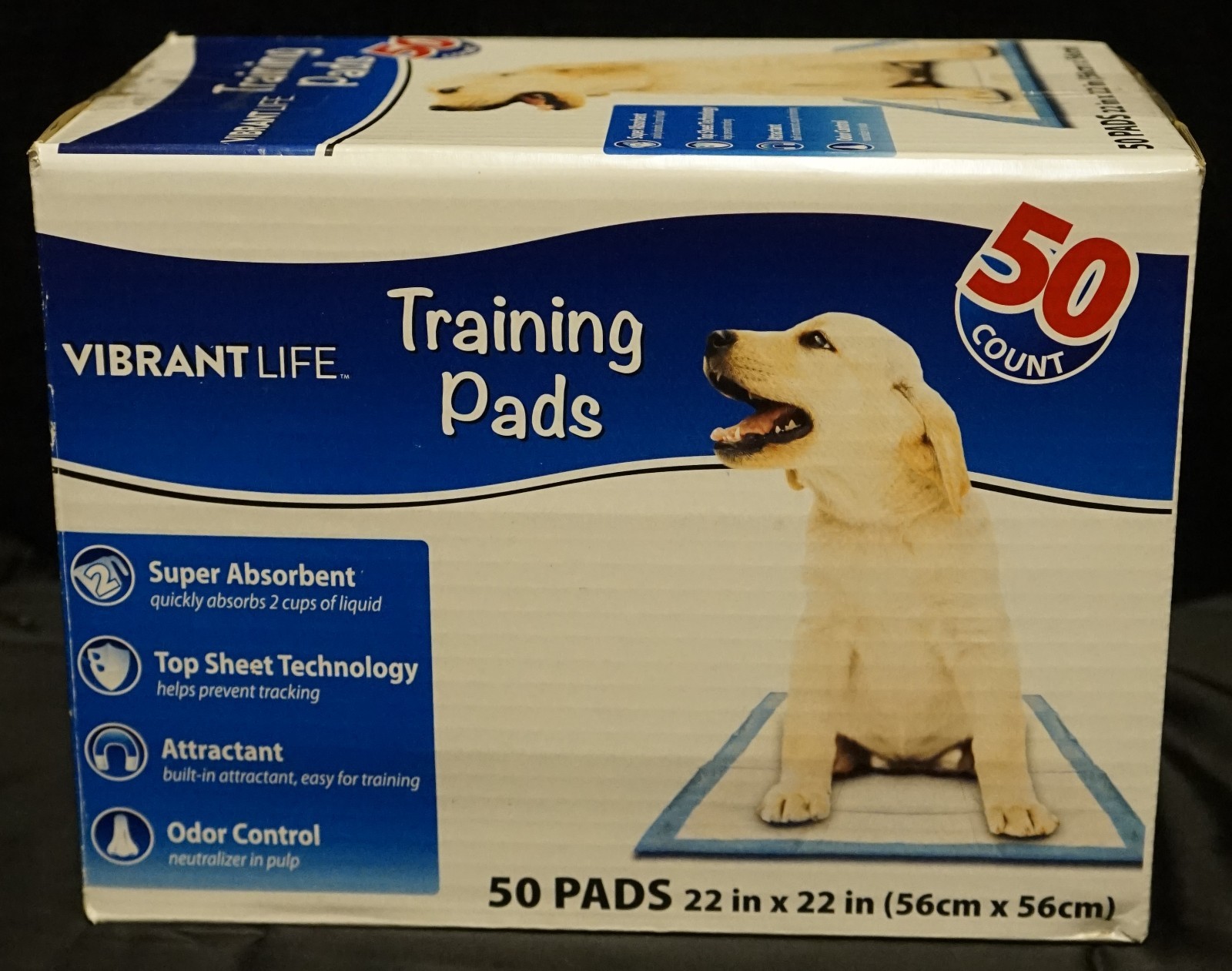 Vibrant Life Training Pads 50 Count