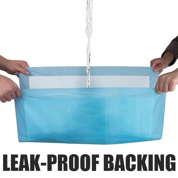 Leak-Proof Puppy Pads 300 Count 22″x22″ – Absorbent Dog Pee Pads with Odor Contr
