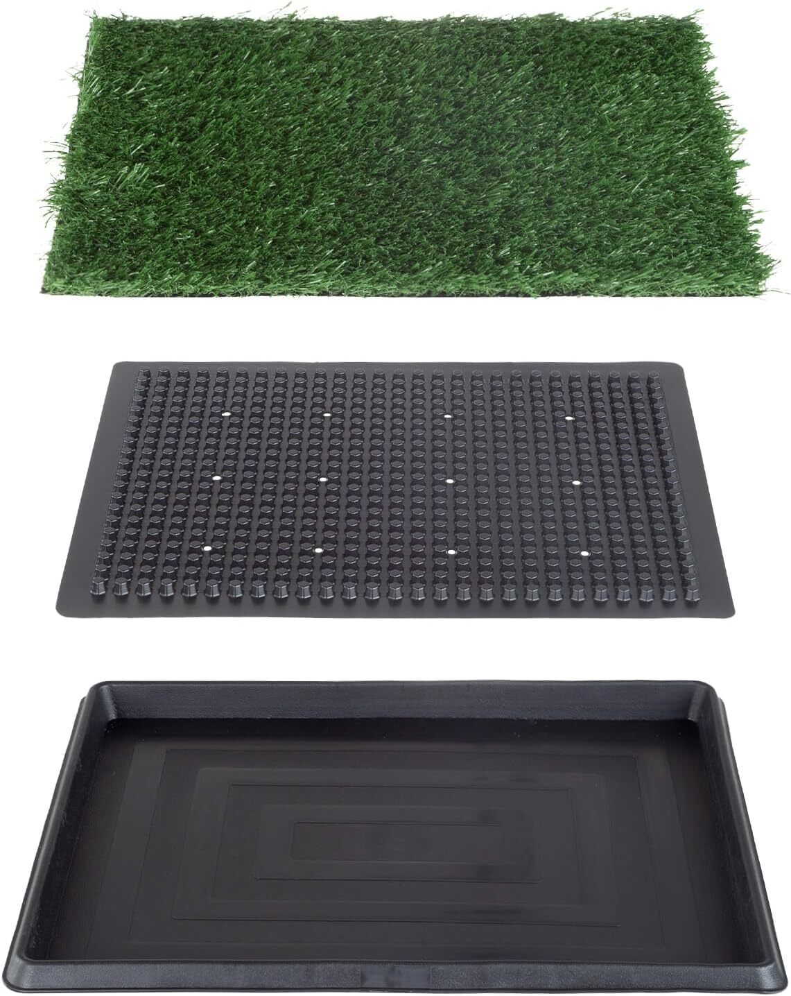 Artificial Grass Puppy Pee Pad For Dogs And Small Pets – 16X20 Reusable 3-Layer