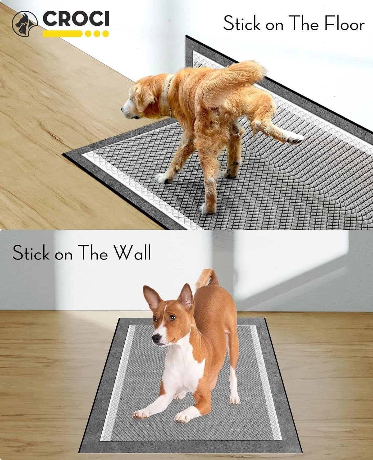100 Count Puppy Pads 36×36” – Activated Carbon Odor Control & Leak-Proof