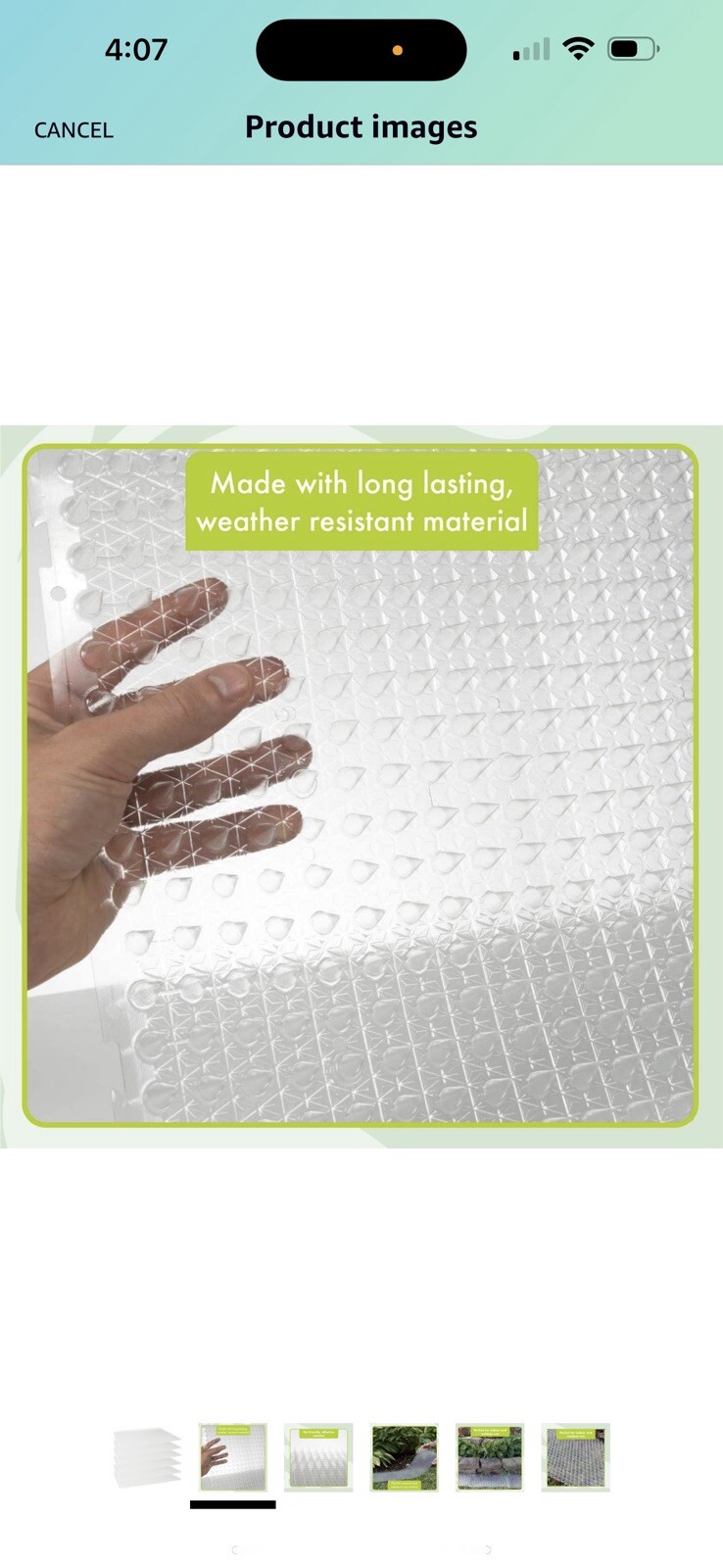 Pet Deterrent Plastic Mat w/spikes 6 Pack