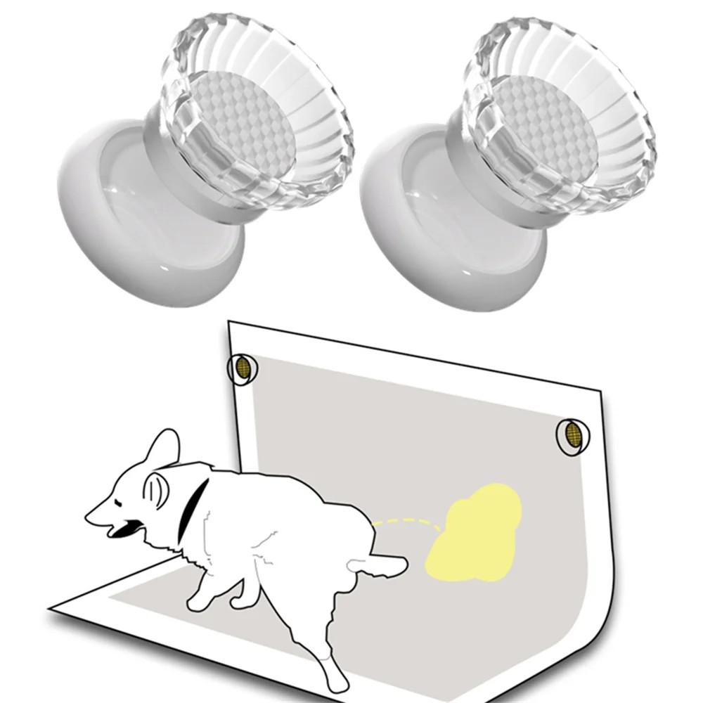2 dog urine pad magnetic fixators, pet urine pad fixing buckles, portable fixato