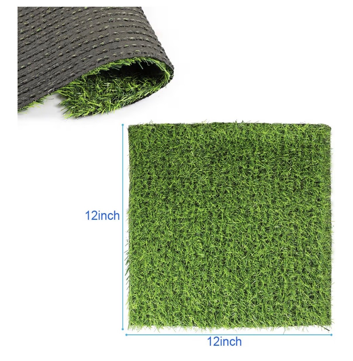 8 Pack Chicken Nesting Box Pads – Washable Artificial Grass Nesting Pads – Chick
