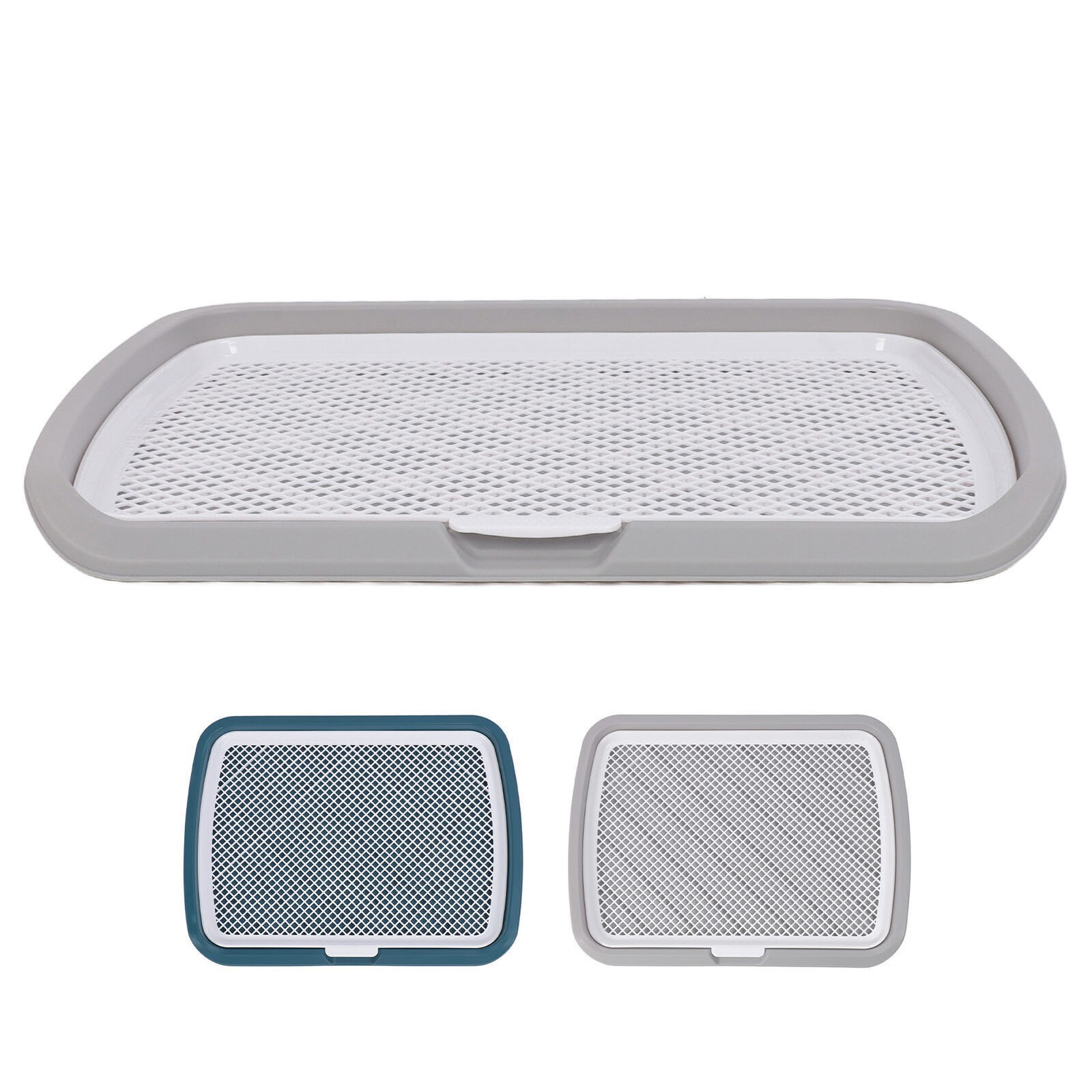 Puppy Potty Training Tray Detachable Washable Mesh Dog Pee Pad Holder Tray