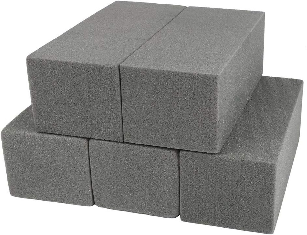 CCINEE Dry Floral Foam Bricks,Florist Foam Blocks Supplies for Artificial Flower