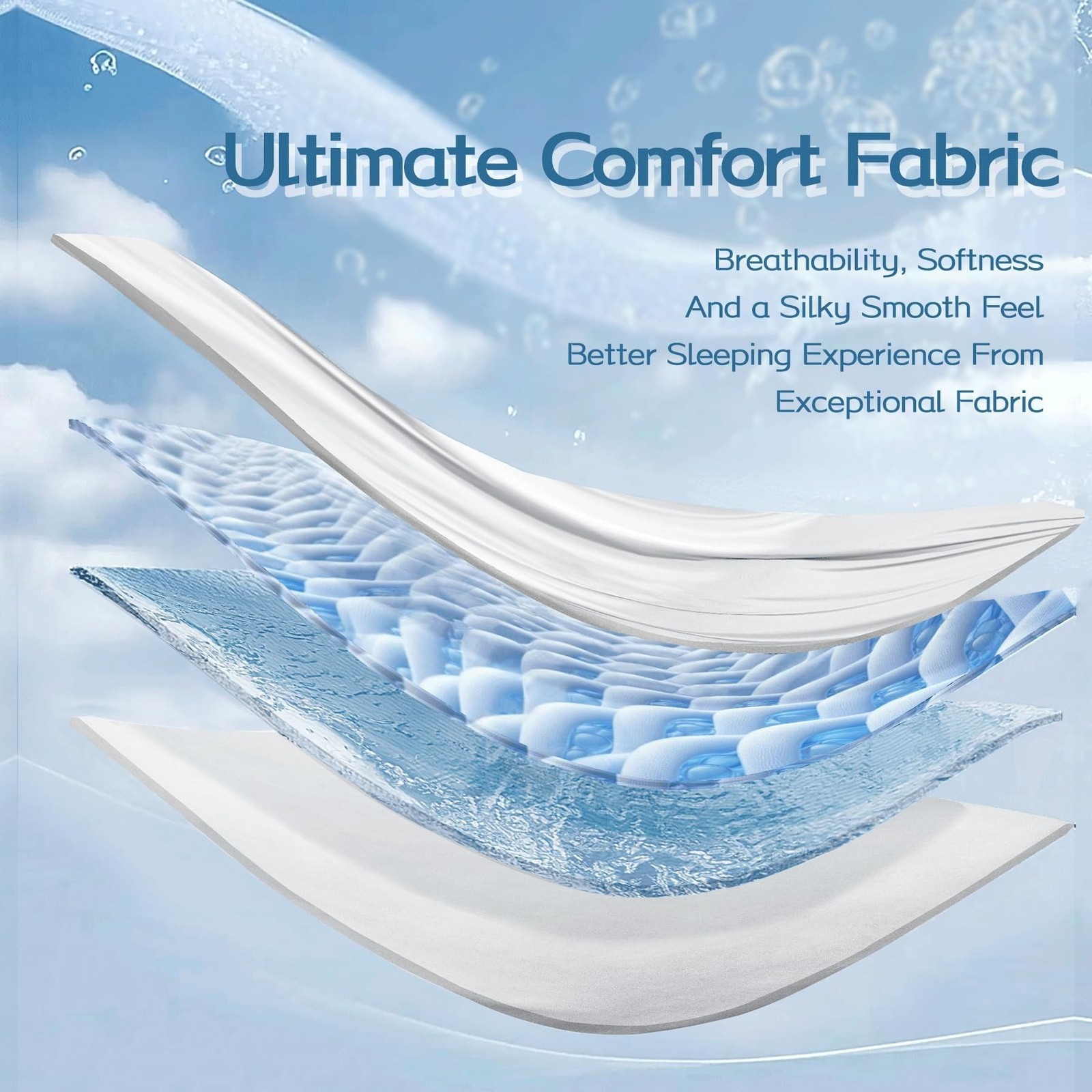Cooling Comforter Full/Queen Size with Tencel™ Fill, Cooling Blankets for