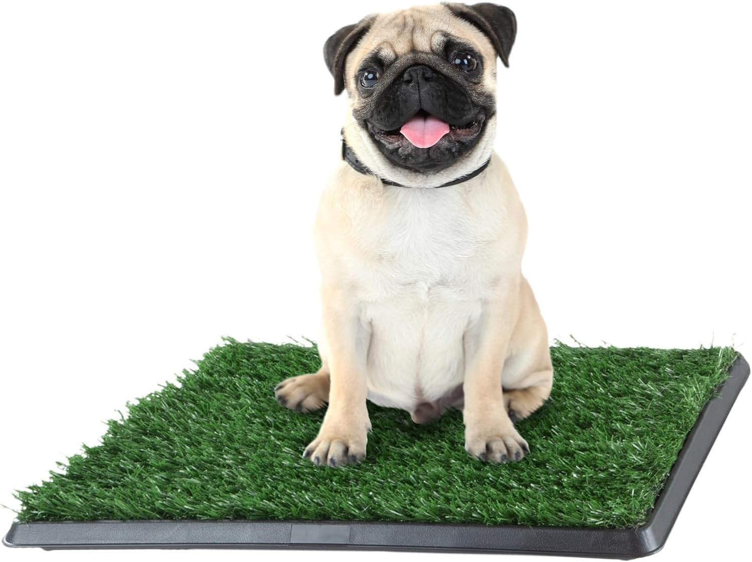 Artificial Grass Puppy Pee Pad for Dogs and Small Pets, 16” x 20” | Reusable …