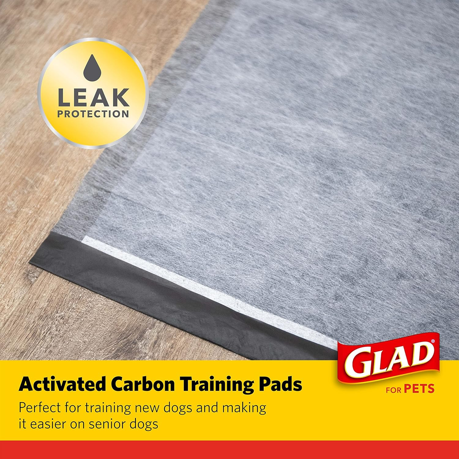 for Pets Black Charcoal Puppy Pads – Super Absorbent Disposable Dog Pee Pads, Po