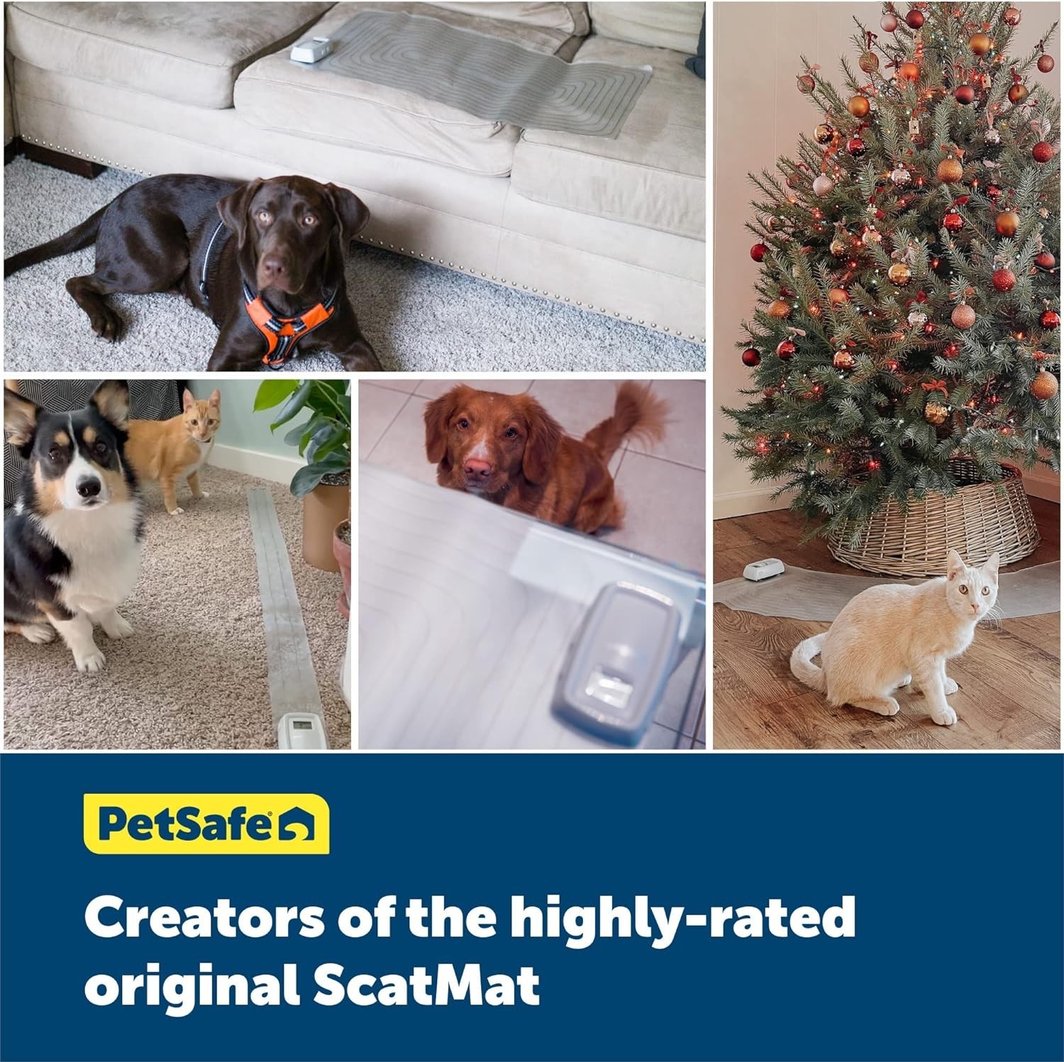 PetSafe Scat Mat Indoor Pet Dog/Cat Training Mat Sofa Size 60×12 – New In Box