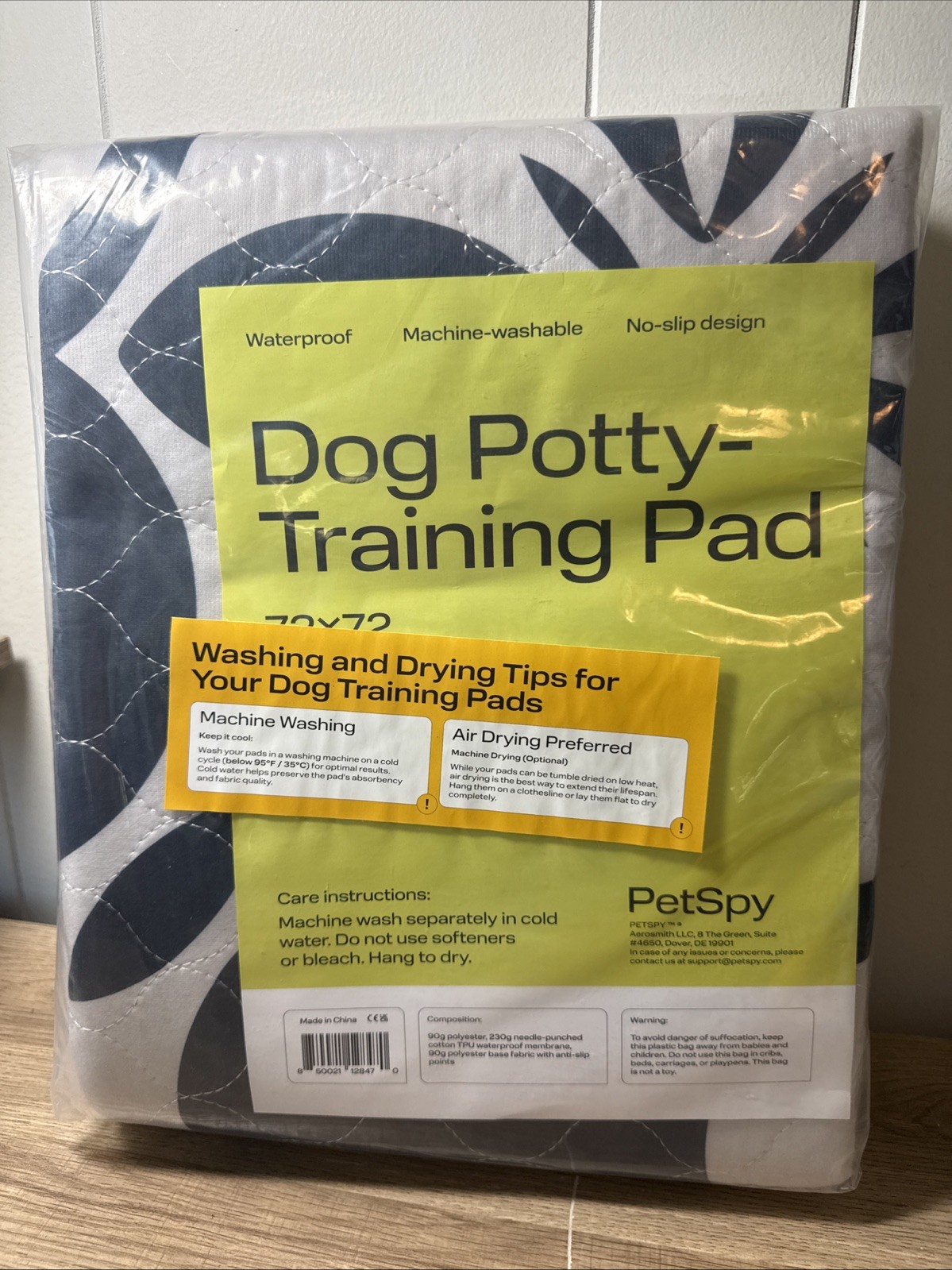 Petspy Reusable Washable Puppy Pads Pet Training Potty Pads New Y5