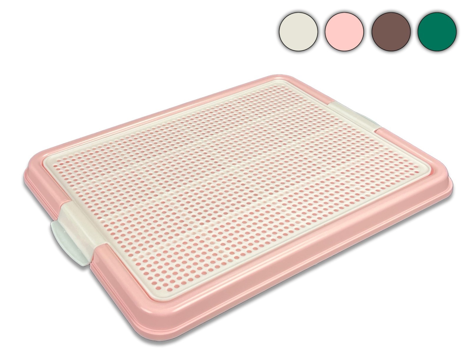 Puppy Potty Training Pad Holder Tray, Snap Lock Design, 22.5″x16.5″, 4 Colors