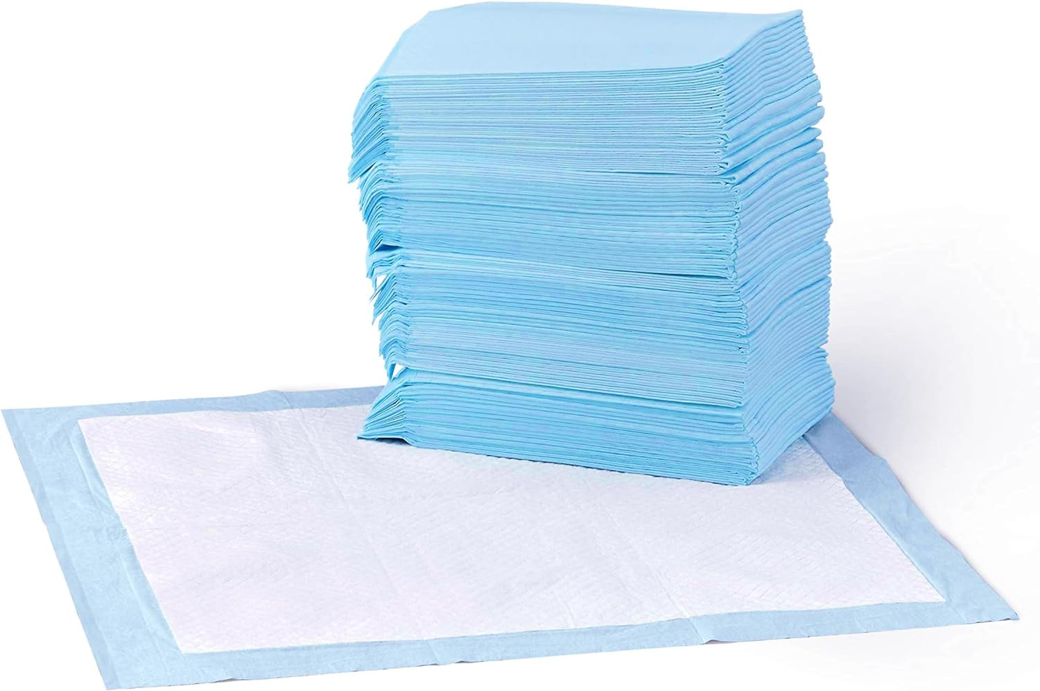 Dog Puppy Pee Pads 22×22 Leak Proof 5 Layer Quick Dry Training Pads 50 Ct