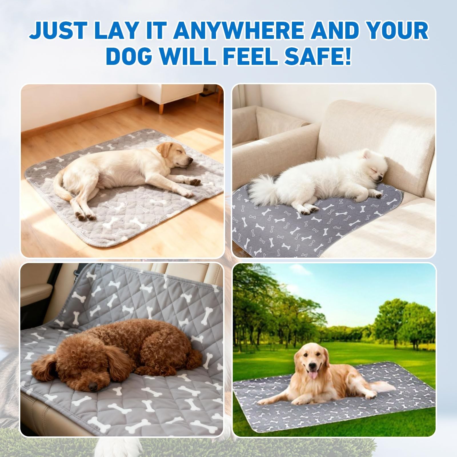 Puppy Pads with Pheromones,Washable Puppy Pee Pads for Dogs,Reusable Puppy Pa…