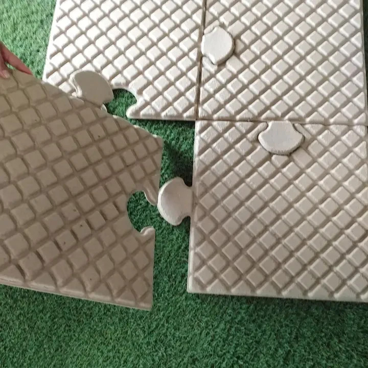 Play Mat Set for Dogs- Puppies 4 Interlocking Floor Mats