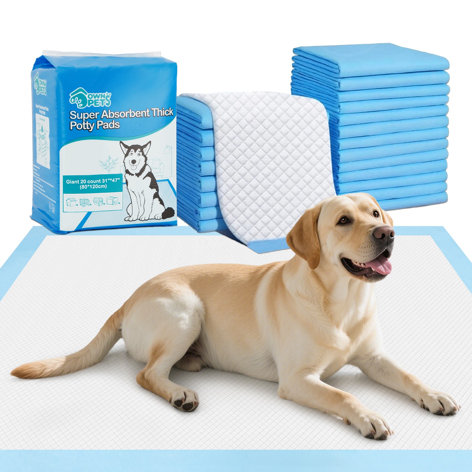 XXXXL Large Pet Training Pad for Dog Puppy Cat Toilet Poo Pee Wee Trainer Mats