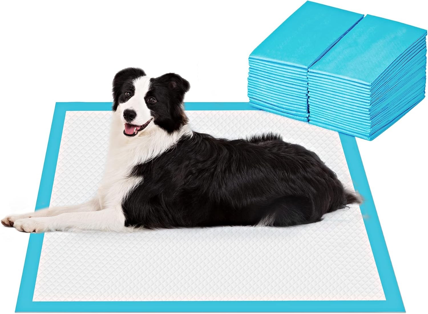 Extra Large Dog Pee Pads 18-40 Count 28×34 Leak Proof Puppy Training Mats Bulk