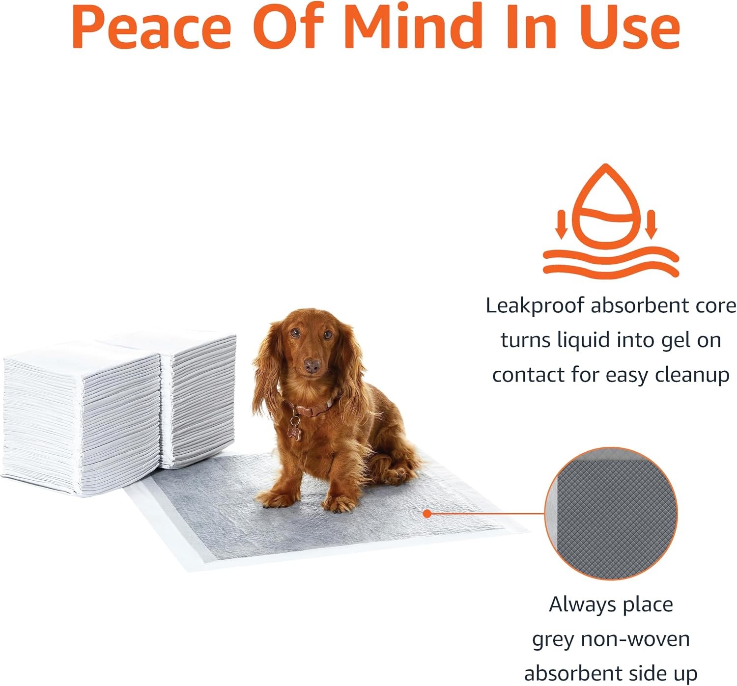 Extra Large Dog Pee Pads 50-120 Count Carbon Odor Control Puppy Training Mats
