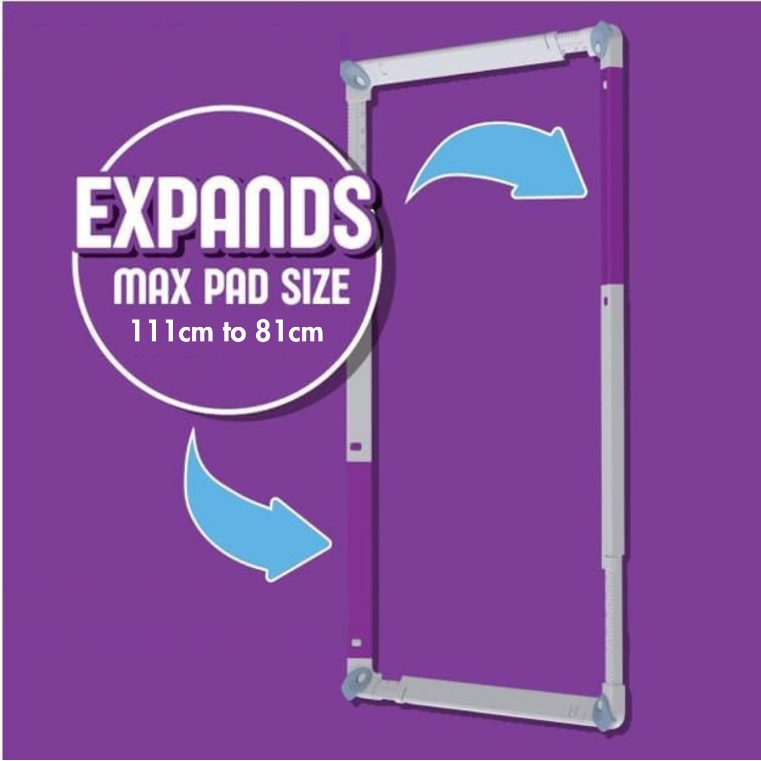 SureGrip Holder Extension Kit – Extends Holder Max Pad Size from 32″ x 32″ to…