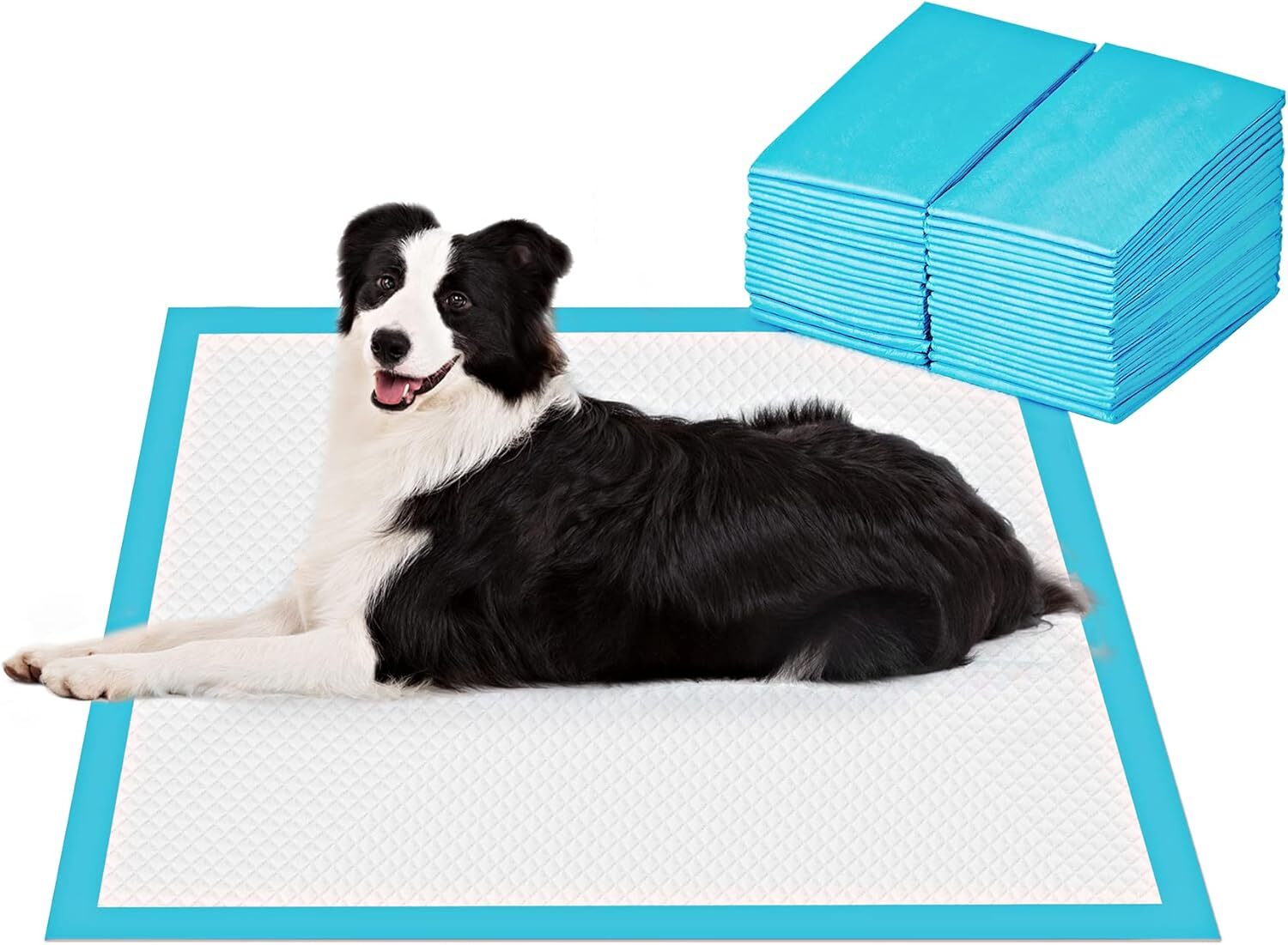 BESTLE Extra Large Pet Training and Puppy Pads Pee Pads for Dogs 28″X34″ Super A