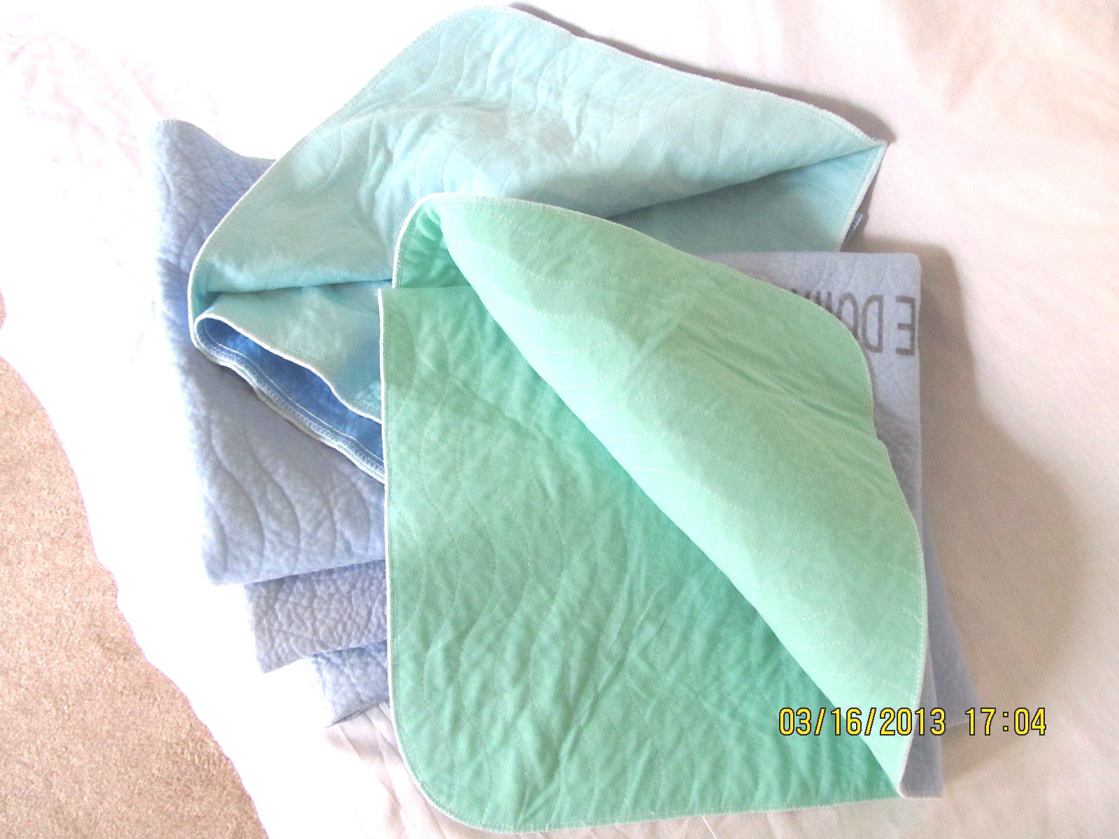 60 reclaimed, hospital washable dog Pads,Pee Wee Pads,cats,puppy,dogs A/B grade