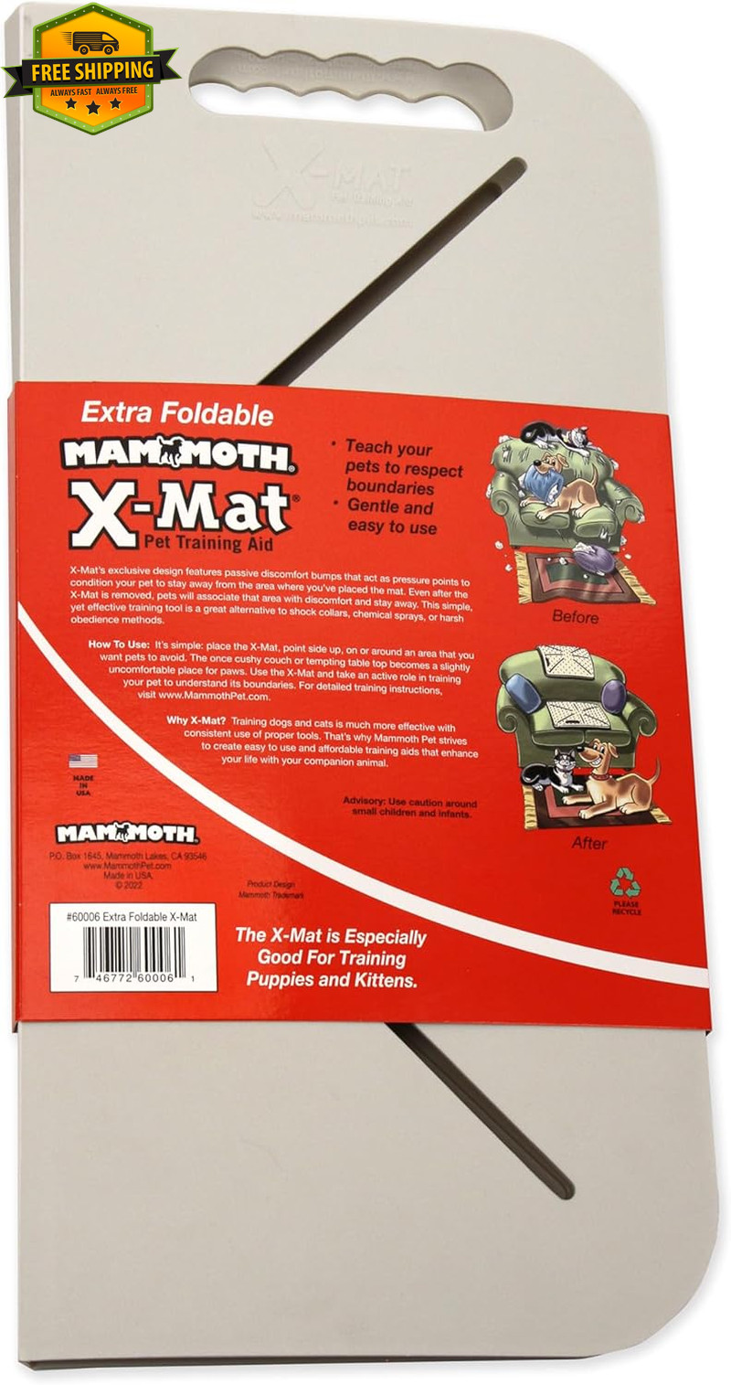 Pet Training Mat Foldable Deterrent Keep Pets Off Furniture 18”