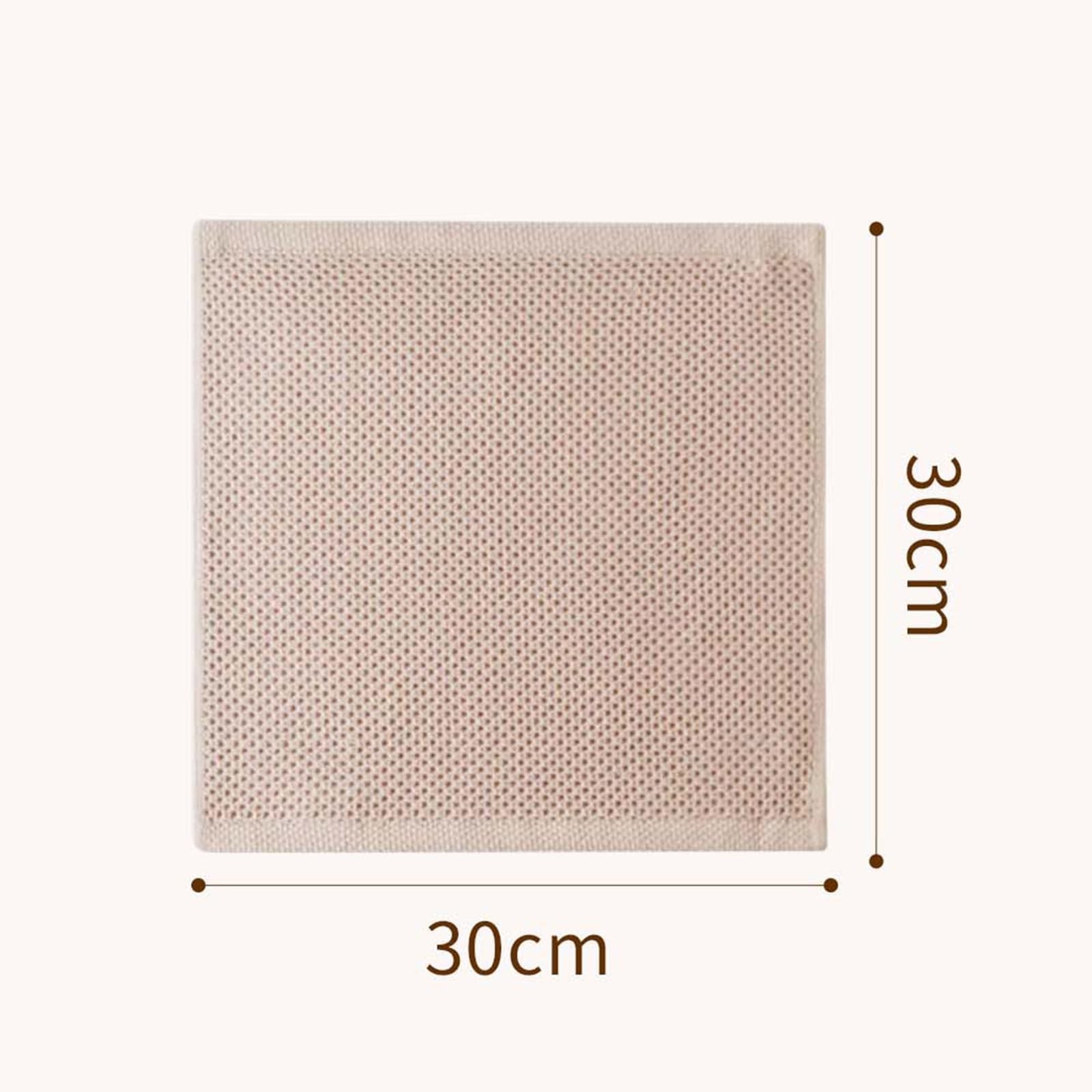Cotton Dish Cloths 6 Pack,12×12 Inch – Super Absorbent, Quick-Dry & Reusab