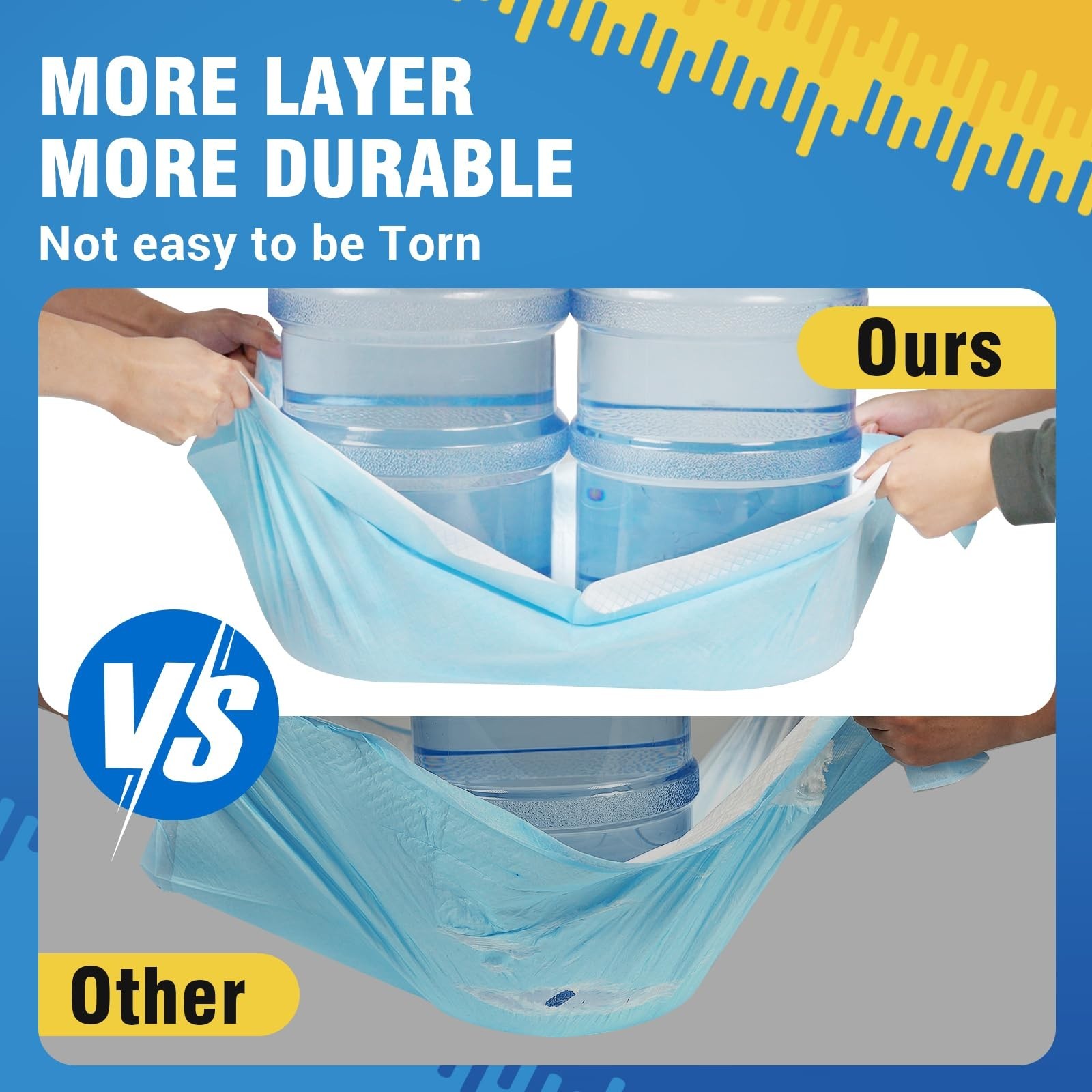 Extra Large Puppy Pads 30″x35″ – 50 Count Disposable Dog & Cat Pee Pads for Indo