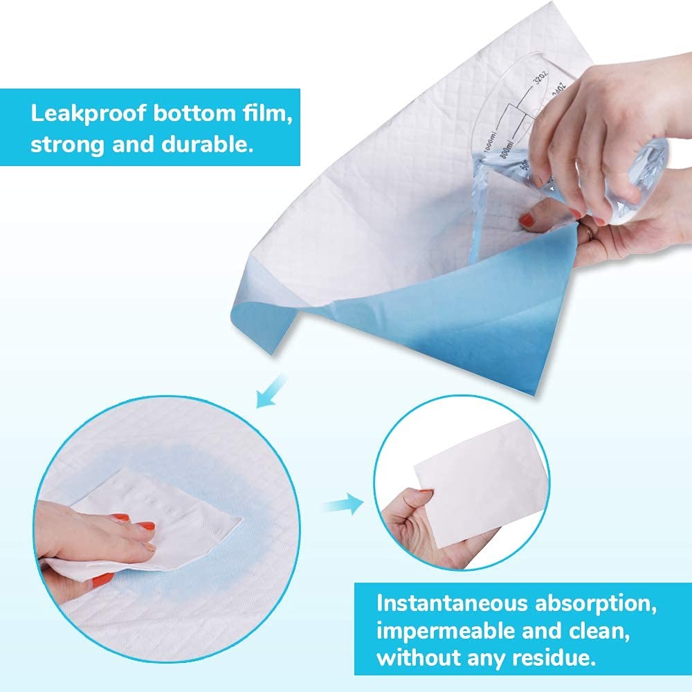Dog Pee Pad, Puppy Potty Training Pet Pads Dog Pads Extra Large Disposable Su…