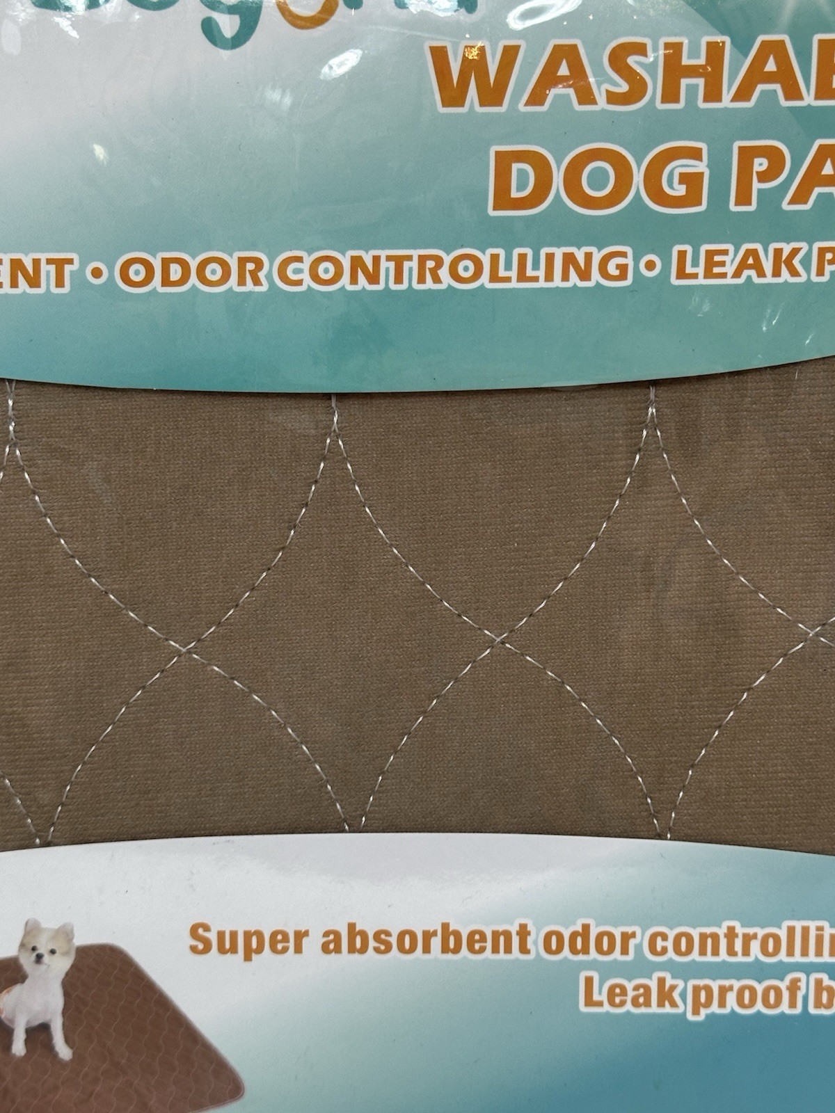 Paw Legend 2 Washable Dog Pads SMALL 18″ x 24″ Odor Controlling Absorbent