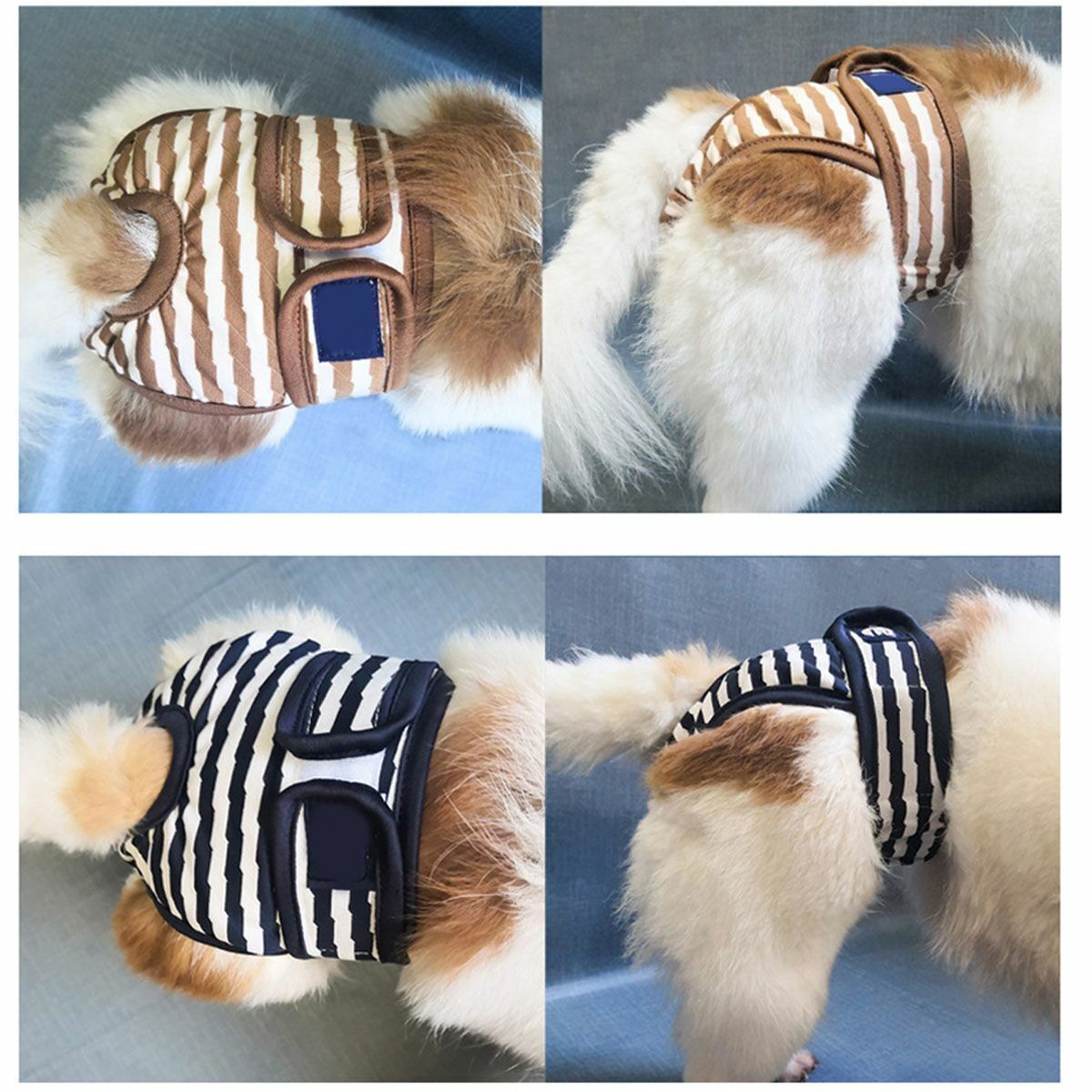 Reusable Doggies Panties Small Pet Pants Female Dog Cat Physiological Diapers US