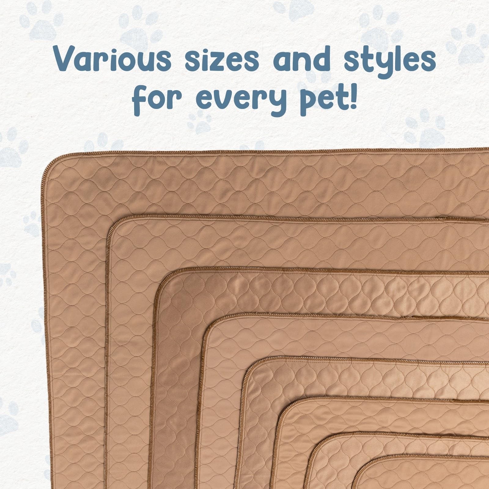 EZwhelp Reusable Dog Pee Pads for Dogs – Waterproof Puppy Potty Training Pee Pad