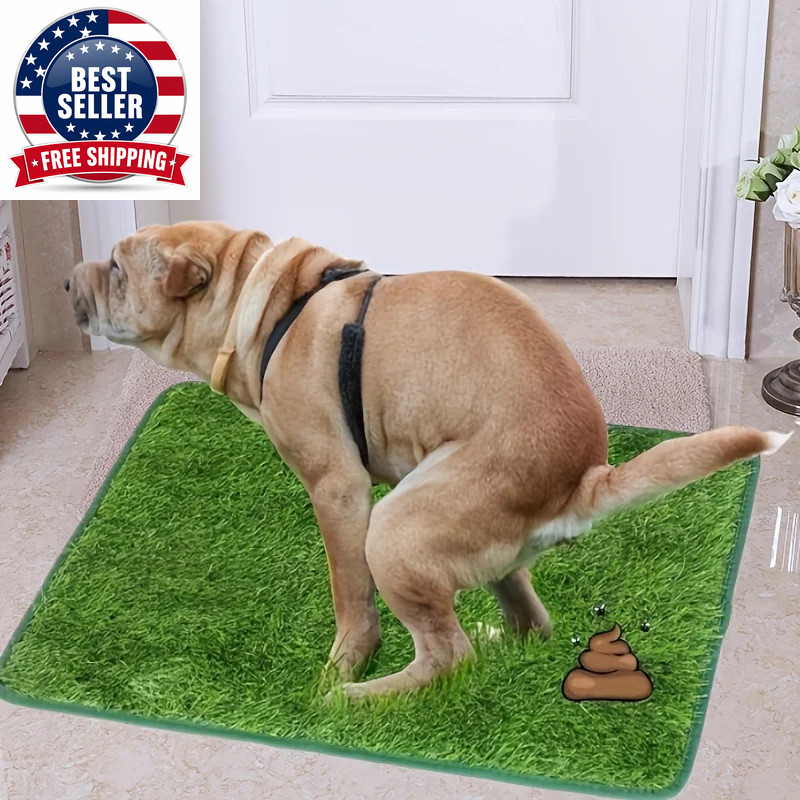 Ultimate Washable Dog Grass Mat – Reusable, Odor-Control Artificial Lawn for Pet