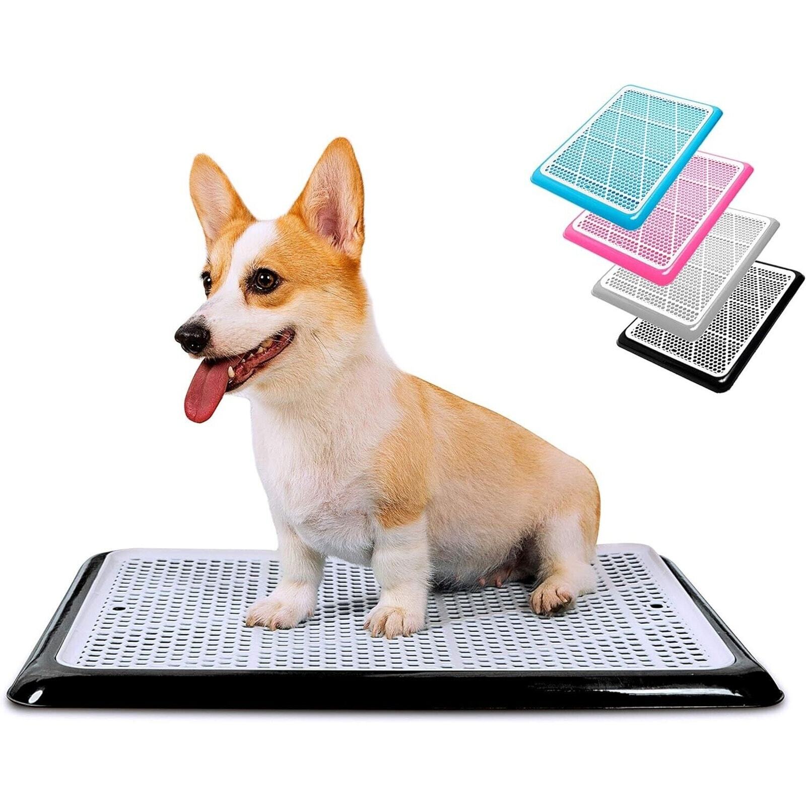 Dog Potty Tray/Puppy Pee Pad Holder 25”X20” Indoor Wee Training for Sm & Med